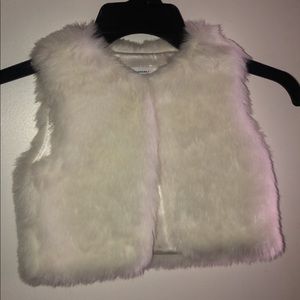 Children’s place furry vest